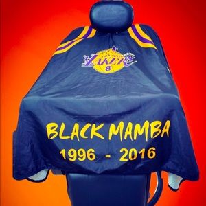 Kobe Bryant Black Mamba Custom Barber/Salon cape